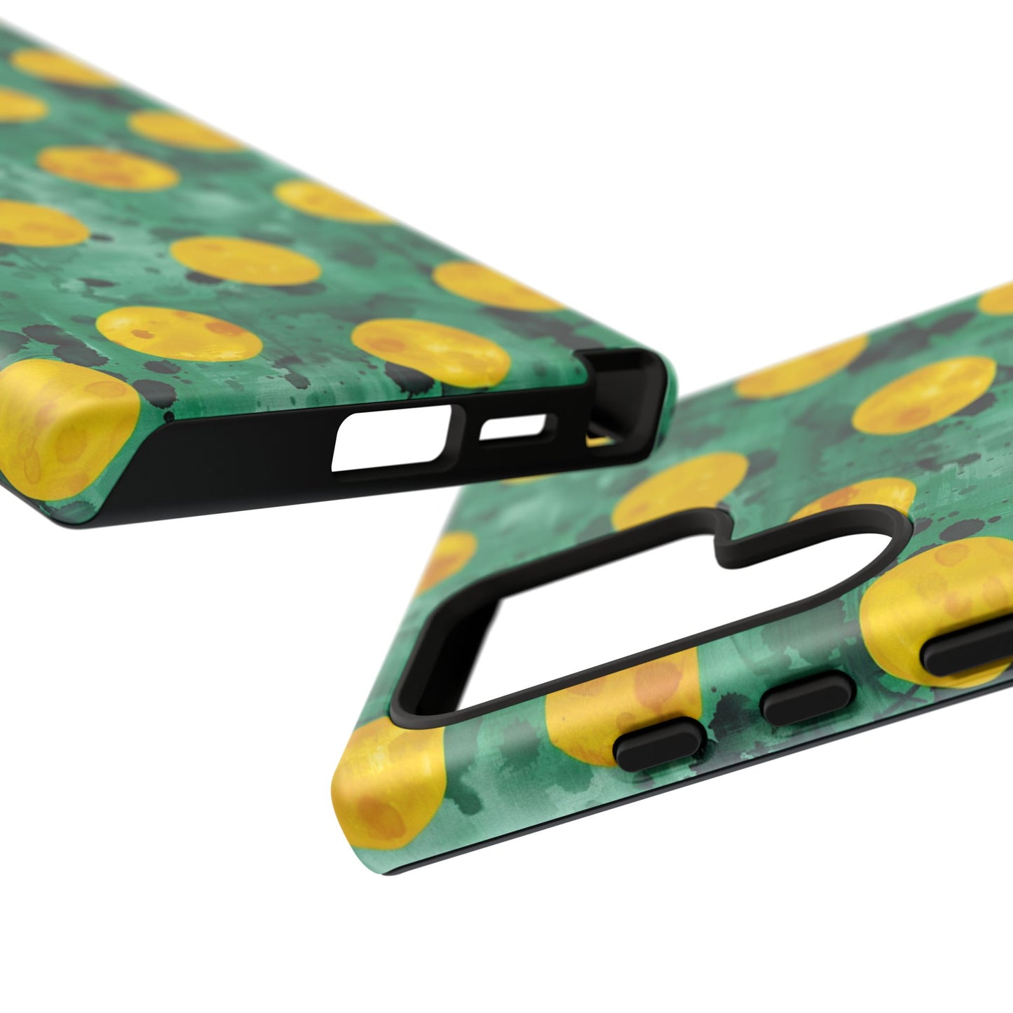 Tough Cases With a Green Color And Yellow ,A Perfect Gift For A Girl