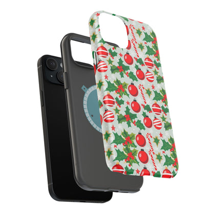 Festive Holiday Phone Case - Magnetic Impact-Resistant, Christmas Decor, Gift for Mom, Winter Vibes, Unique Phone Accessories