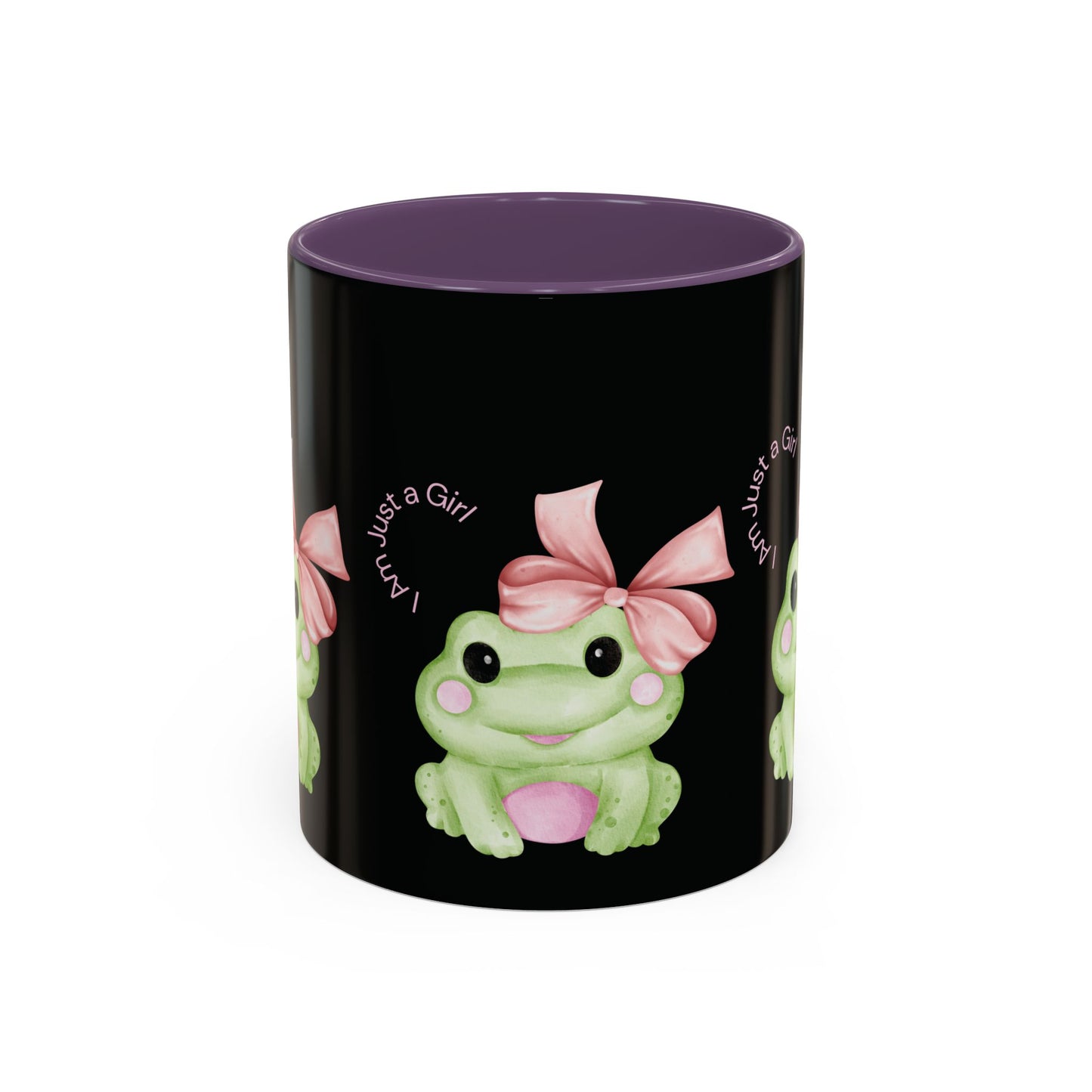 Cute Frog Accent Coffee Mug - Perfect for Girls, Gift for Coffee Lovers, Funny Frog Mug, Animal Lover Gift, Office Mug