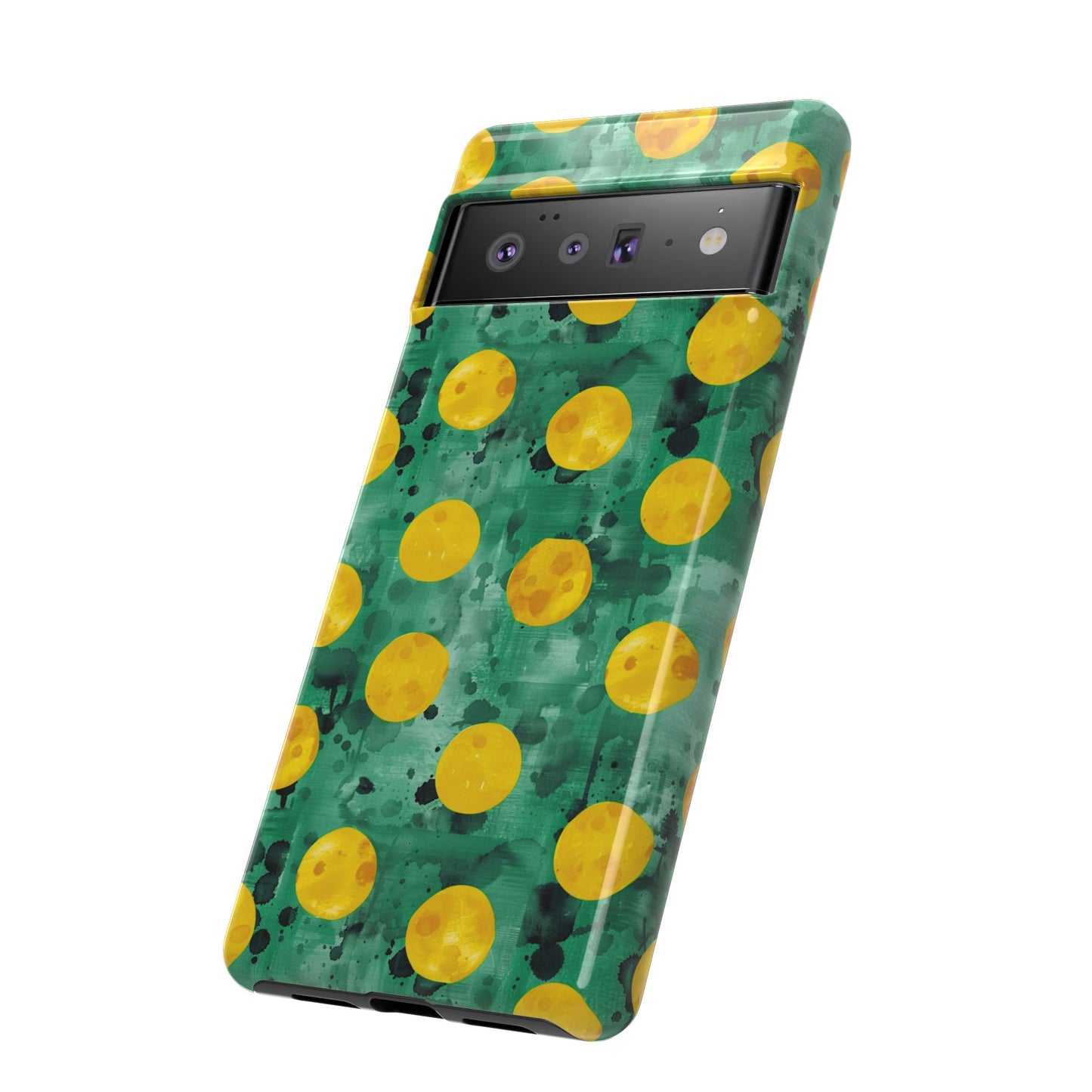 Tough Cases With a Green Color And Yellow ,A Perfect Gift For A Girl