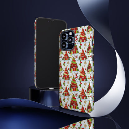 Festive Phone Case for Holiday Cheer, Christmas Gift, Phone Cover, Winter Decoration, Santa Claus Design