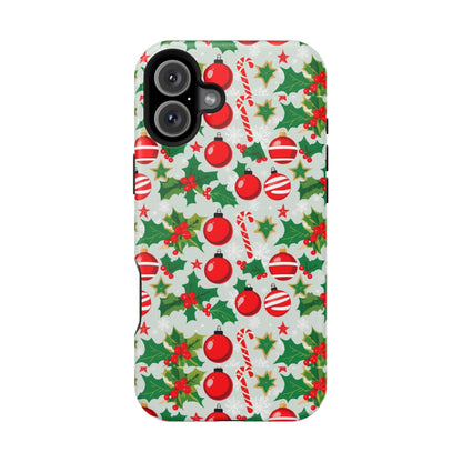 Festive Holiday Phone Case - Magnetic Impact-Resistant, Christmas Decor, Gift for Mom, Winter Vibes, Unique Phone Accessories