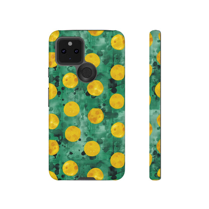 Tough Cases With a Green Color And Yellow ,A Perfect Gift For A Girl