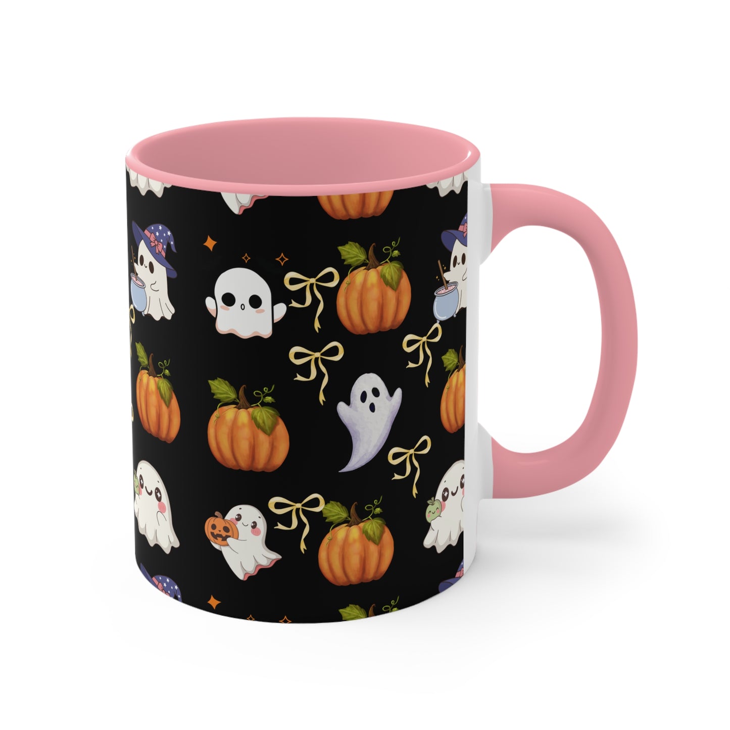 Halloween Ghosts Accent Mug - Cute Spooky Coffee Cup for Fall Decor, Ghost Mug for Halloween Party, Whimsical Pumpkin Design, Perfect [...]