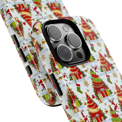 Festive Phone Case for Holiday Cheer, Christmas Gift, Phone Cover, Winter Decoration, Santa Claus Design
