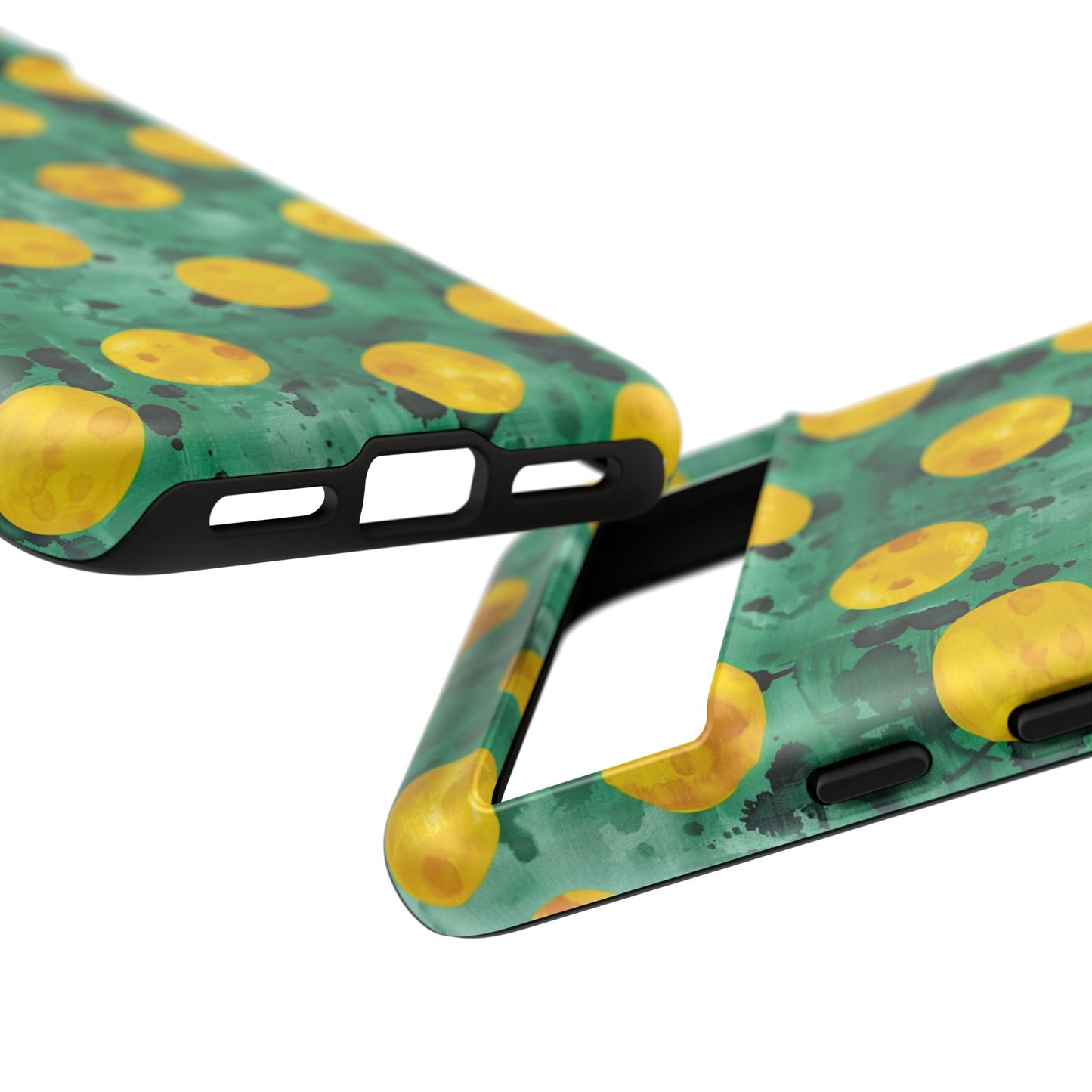 Tough Cases With a Green Color And Yellow ,A Perfect Gift For A Girl