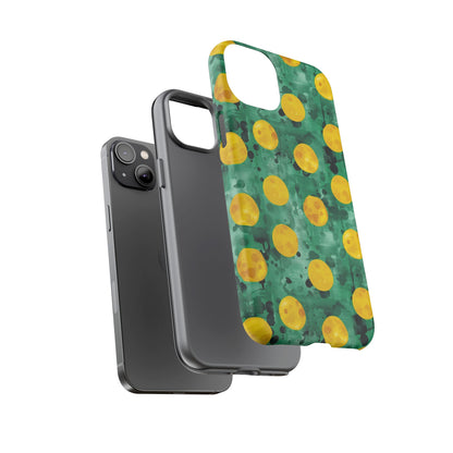 Tough Cases With a Green Color And Yellow ,A Perfect Gift For A Girl