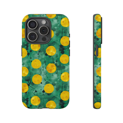 Tough Cases With a Green Color And Yellow ,A Perfect Gift For A Girl