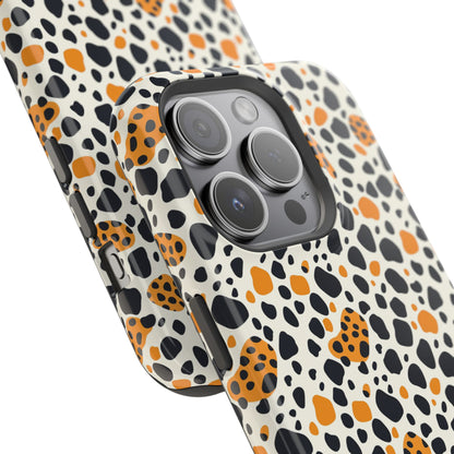 Leopard Spot Magnetic Impact-Resistant Phone Case