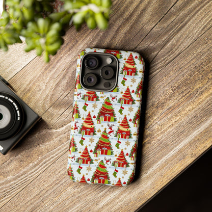 Festive Phone Case for Holiday Cheer, Christmas Gift, Phone Cover, Winter Decoration, Santa Claus Design