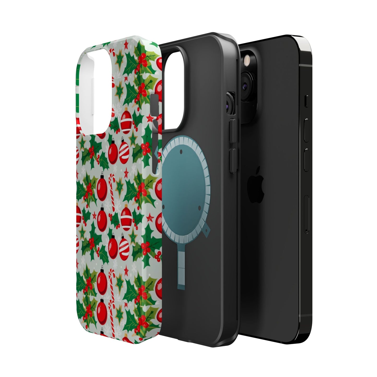 Festive Holiday Phone Case - Magnetic Impact-Resistant, Christmas Decor, Gift for Mom, Winter Vibes, Unique Phone Accessories
