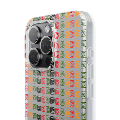 Colorful Flexi Cases, Stylish Phone Covers, Protective Cases for iPhone, Vibrant Gift for Birthdays and Holidays, Trendy Smartphone [...]