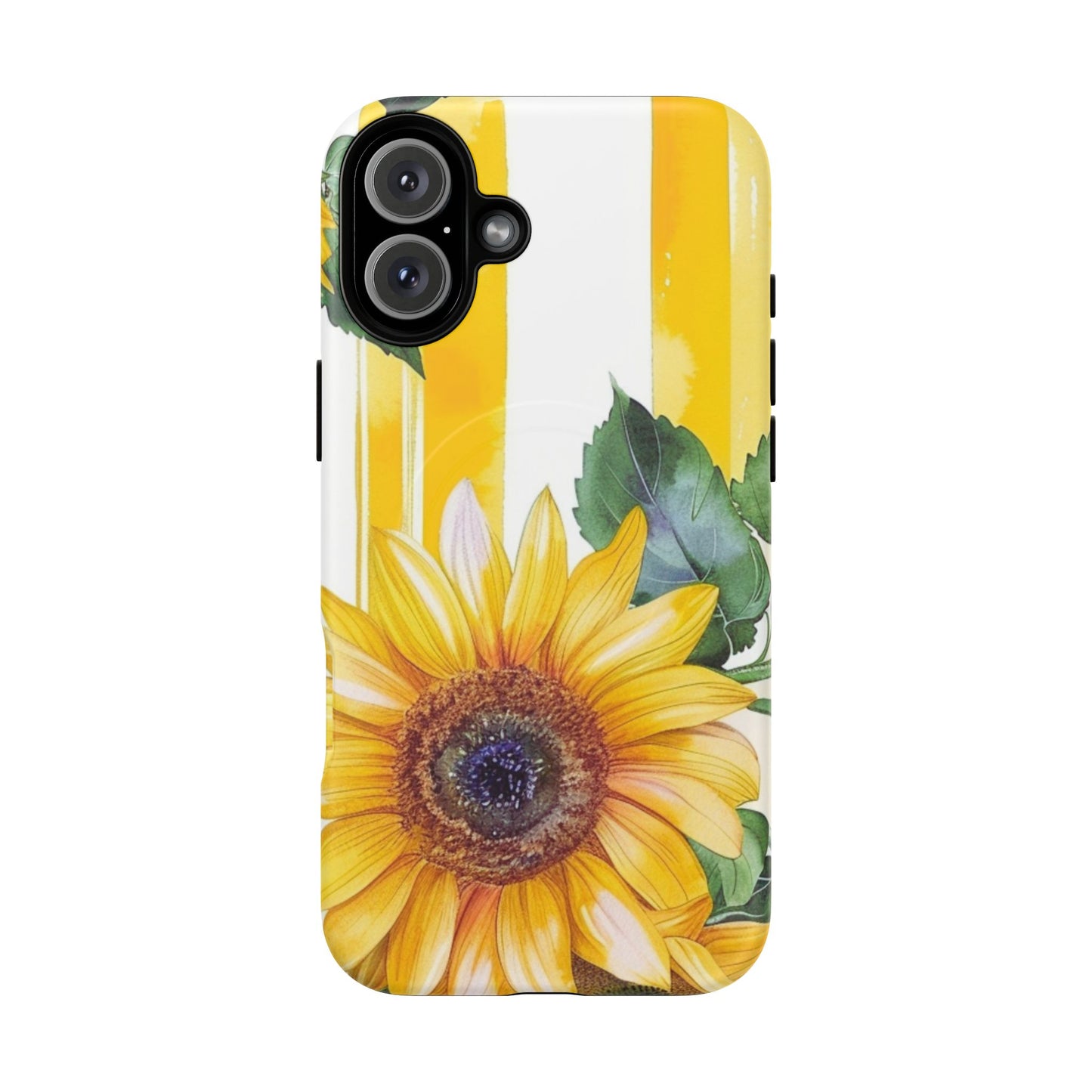 Sunflower Tough Magnetic Phone Case — Bright Floral Protective Cover