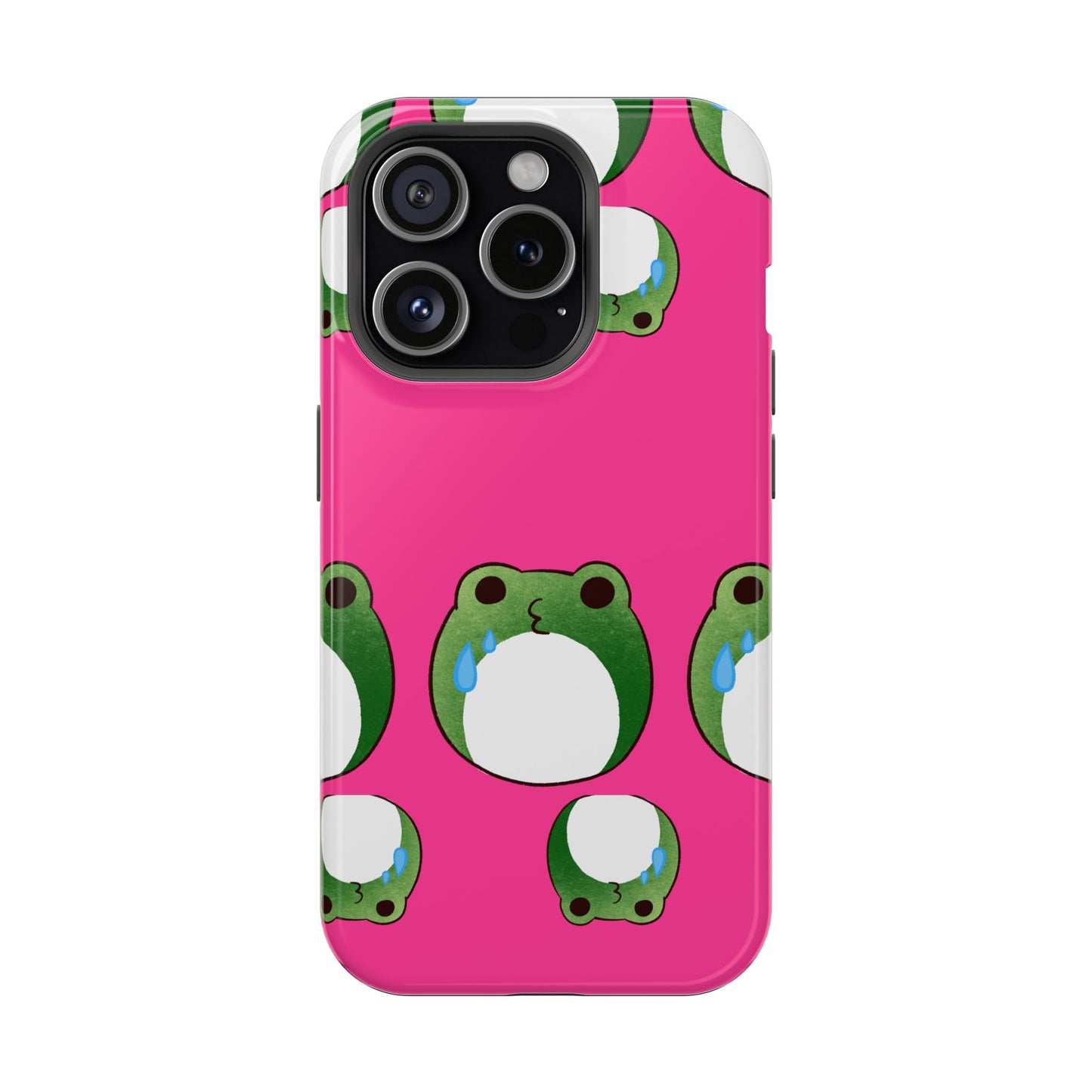 Colorful Frog Phone Case, Cute Protective Phone Cover, Fun Kawaii Mobile Accessories.