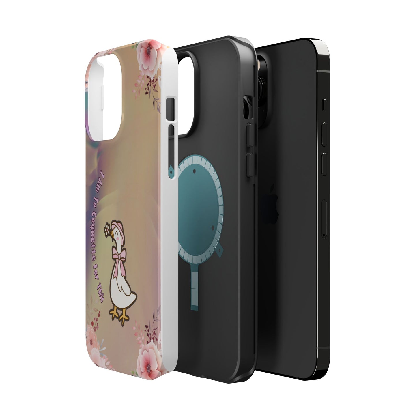 Magnetic Impact-Resistant Cases for animals lovers and coquette girl ,perfect gift for her .