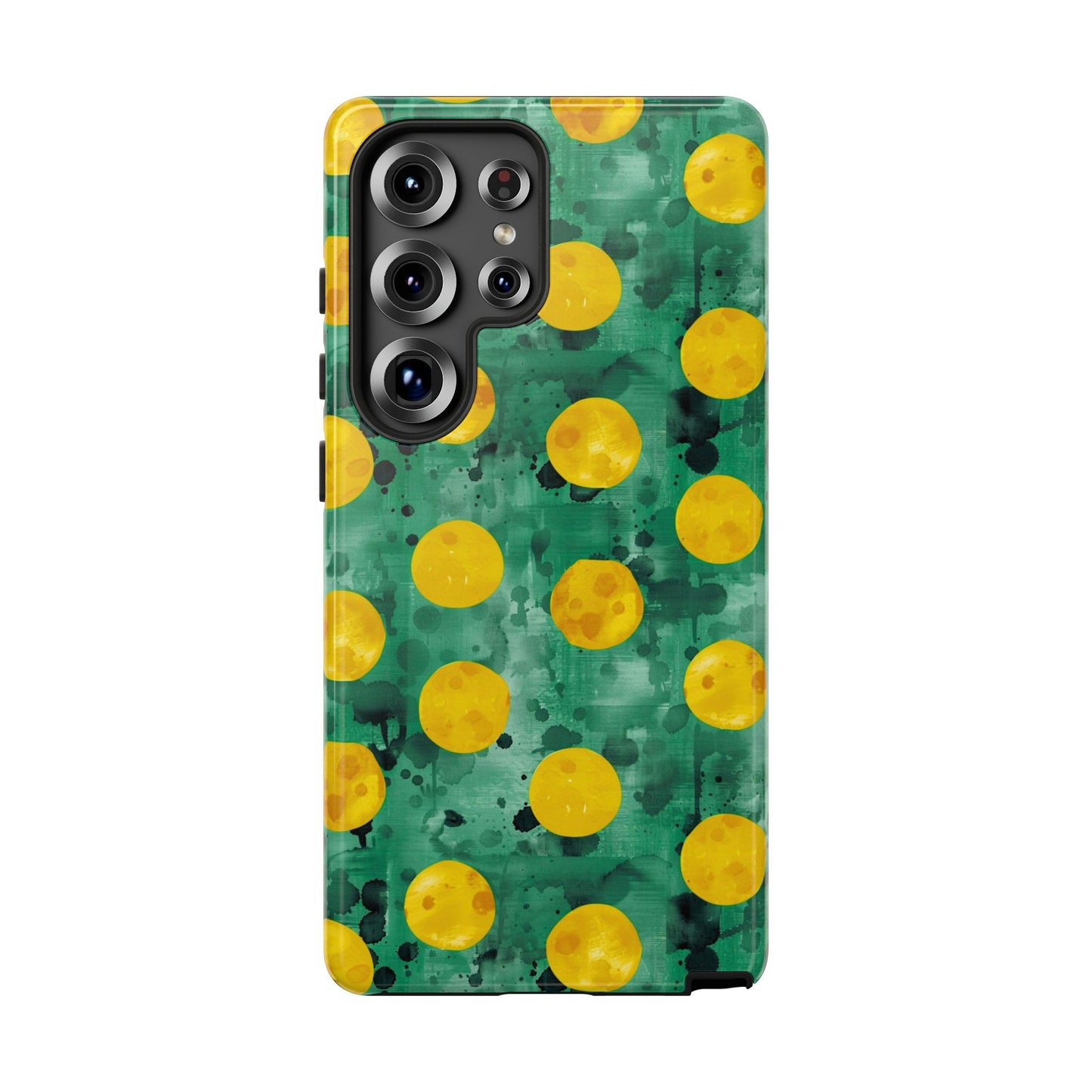 Tough Cases With a Green Color And Yellow ,A Perfect Gift For A Girl