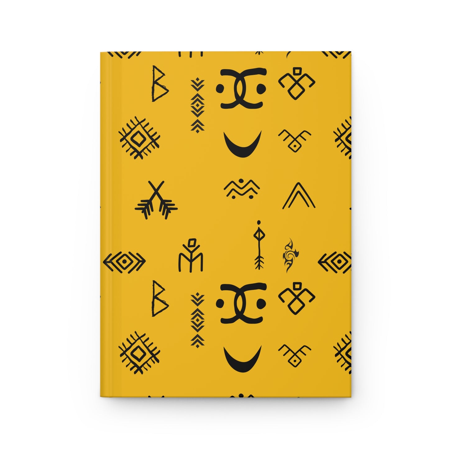 Vibrant Pattern Hardcover Journal, Ethnic Design Notebook for Writers, Artistic Gift for Students, Unique Journal for Creativity
