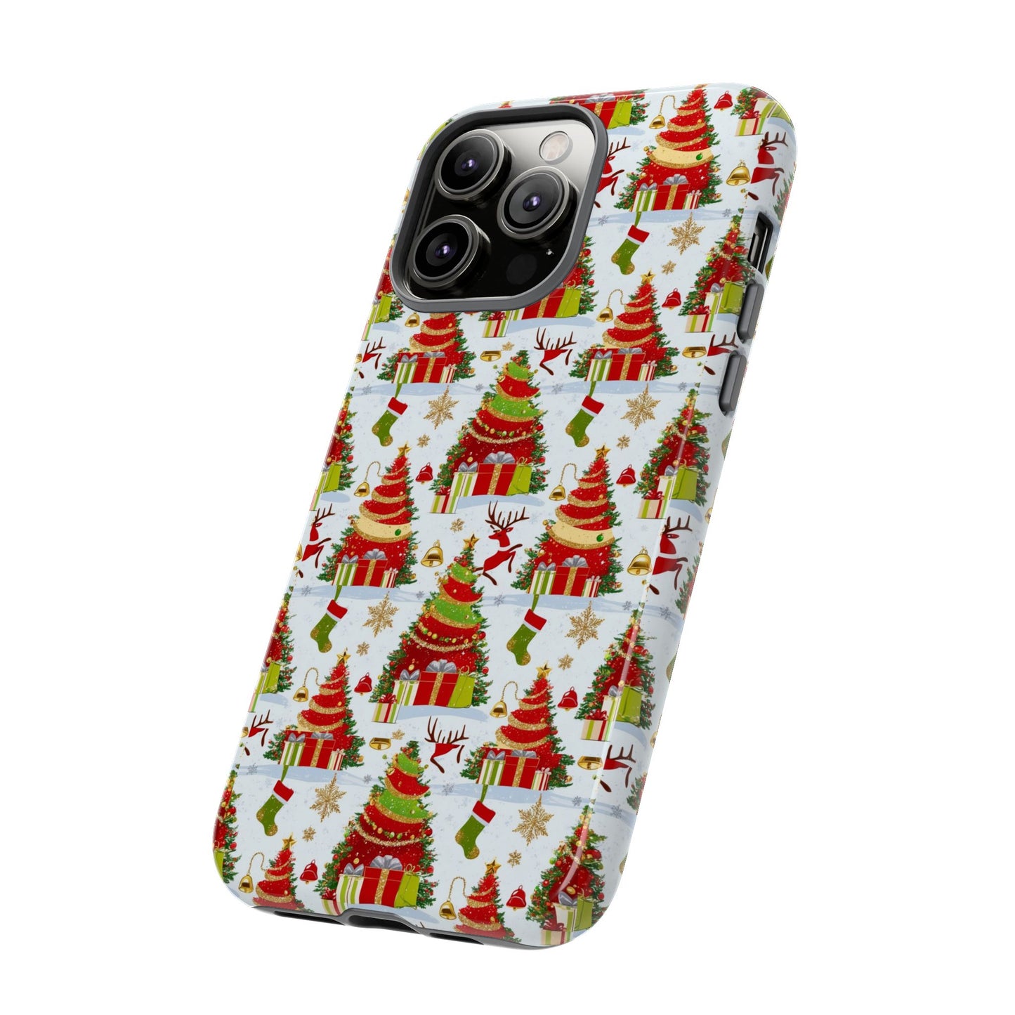 Festive Phone Case for Holiday Cheer, Christmas Gift, Phone Cover, Winter Decoration, Santa Claus Design