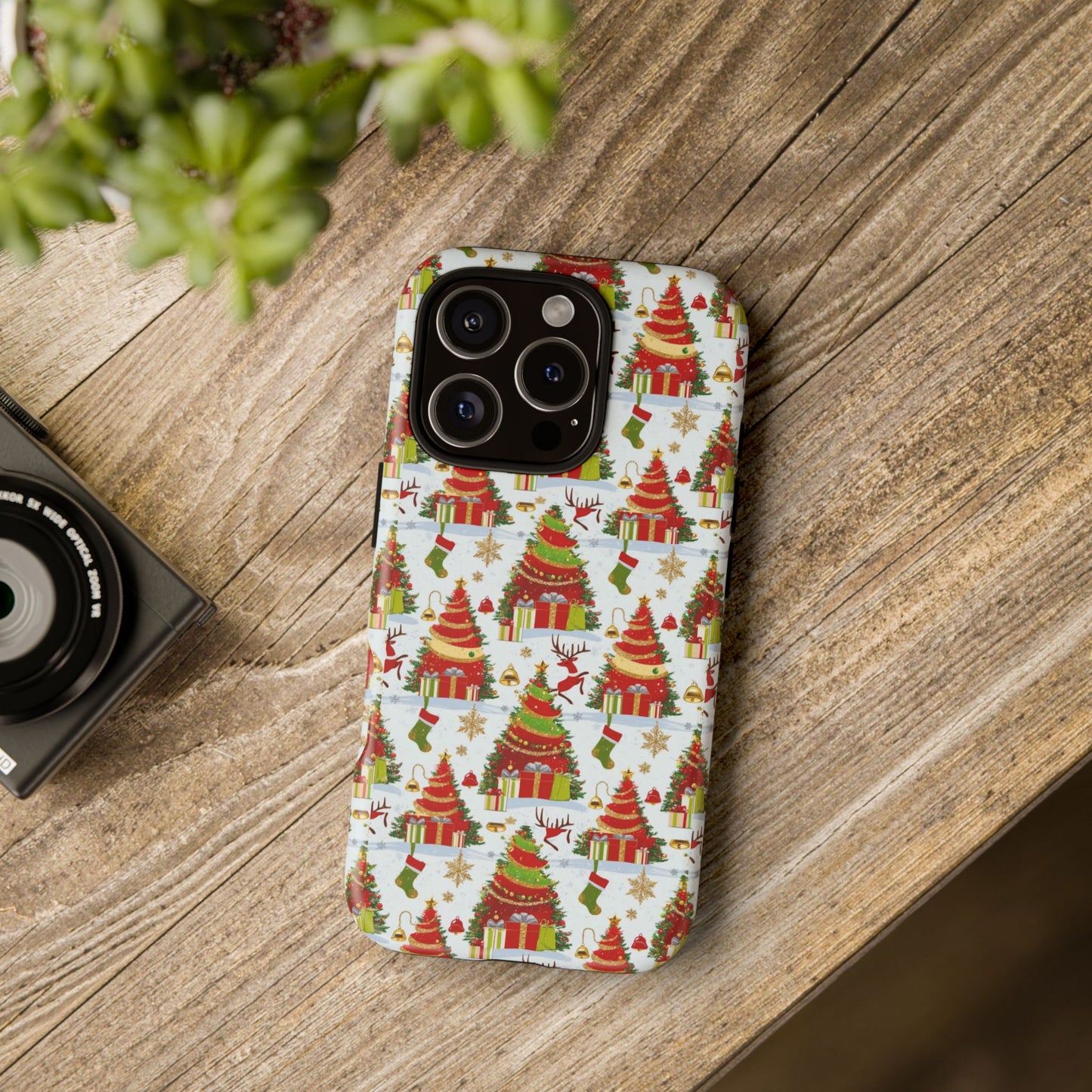 Festive Phone Case for Holiday Cheer, Christmas Gift, Phone Cover, Winter Decoration, Santa Claus Design