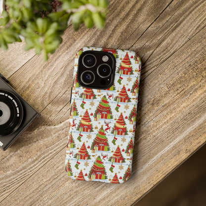Festive Phone Case for Holiday Cheer, Christmas Gift, Phone Cover, Winter Decoration, Santa Claus Design