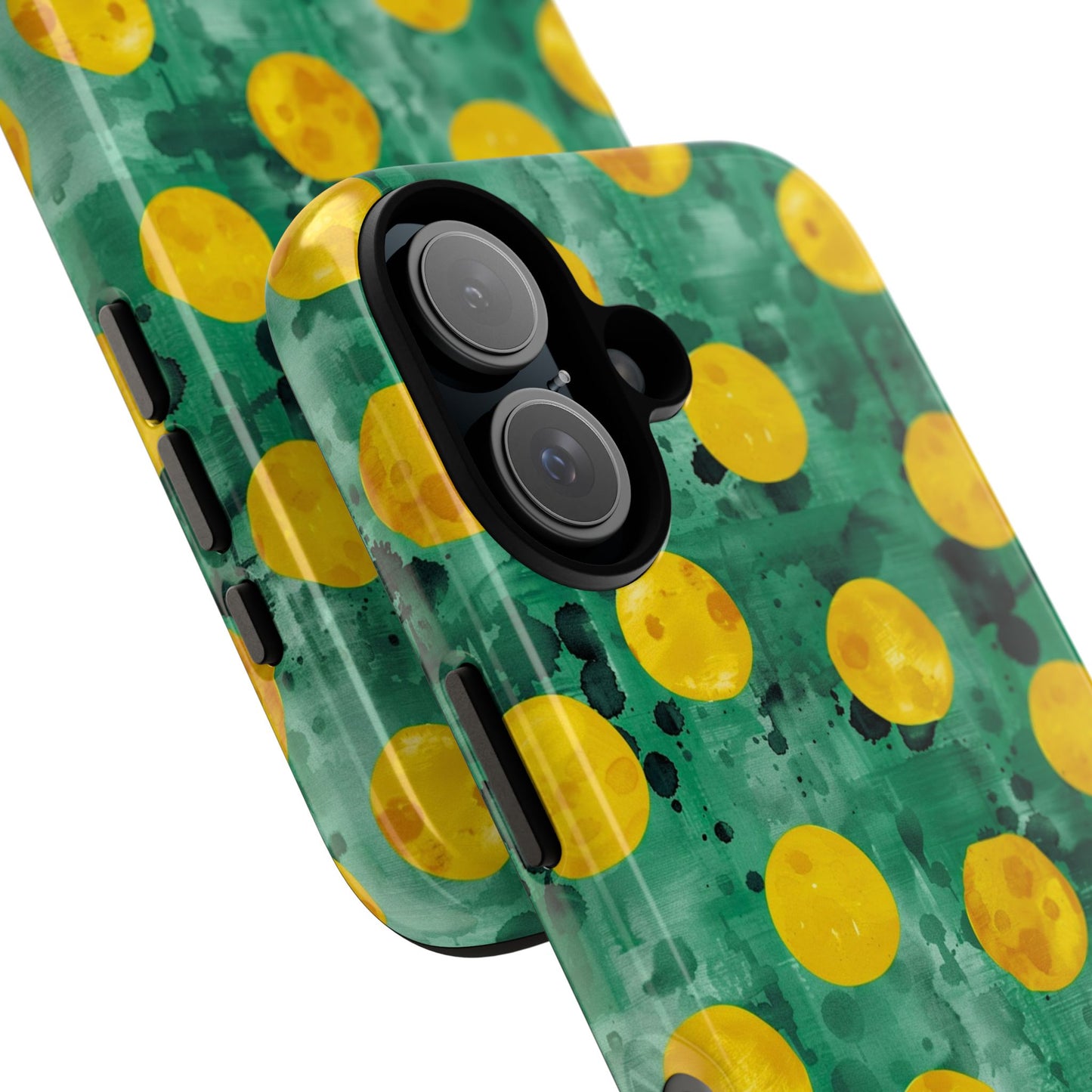 Tough Cases With a Green Color And Yellow ,A Perfect Gift For A Girl