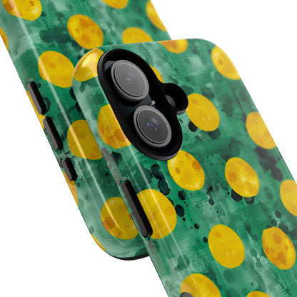 Tough Cases With a Green Color And Yellow ,A Perfect Gift For A Girl