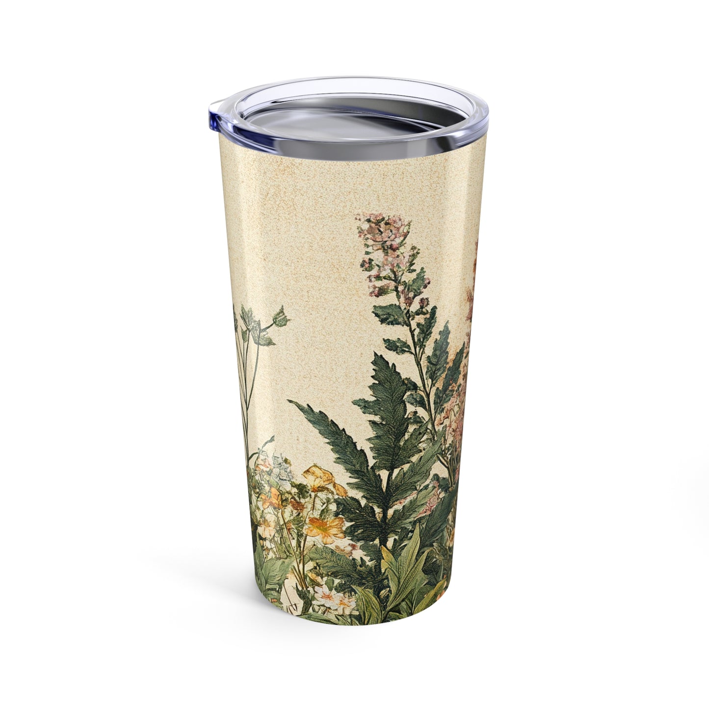 Botanical 20oz Tumbler – Vintage Floral Insulated Travel Cup