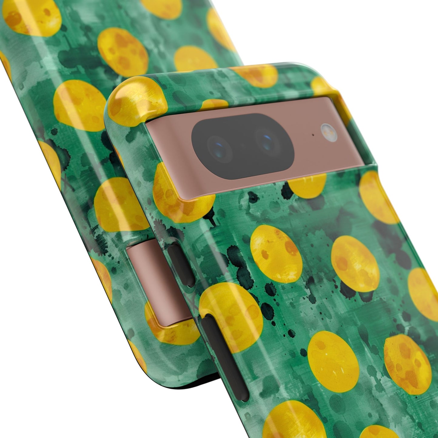 Tough Cases With a Green Color And Yellow ,A Perfect Gift For A Girl