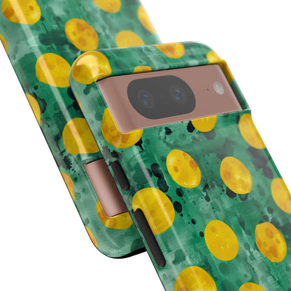 Tough Cases With a Green Color And Yellow ,A Perfect Gift For A Girl