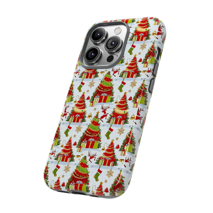 Festive Phone Case for Holiday Cheer, Christmas Gift, Phone Cover, Winter Decoration, Santa Claus Design