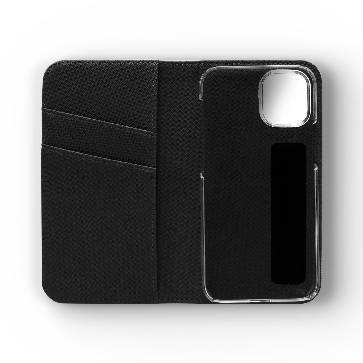 Sunflower & Lemon Flip Phone Case – Floral Wallet Flip Case with Card Slots