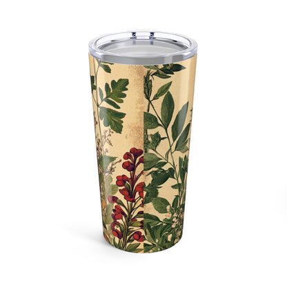 Botanical 20oz Tumbler – Vintage Floral Insulated Travel Cup