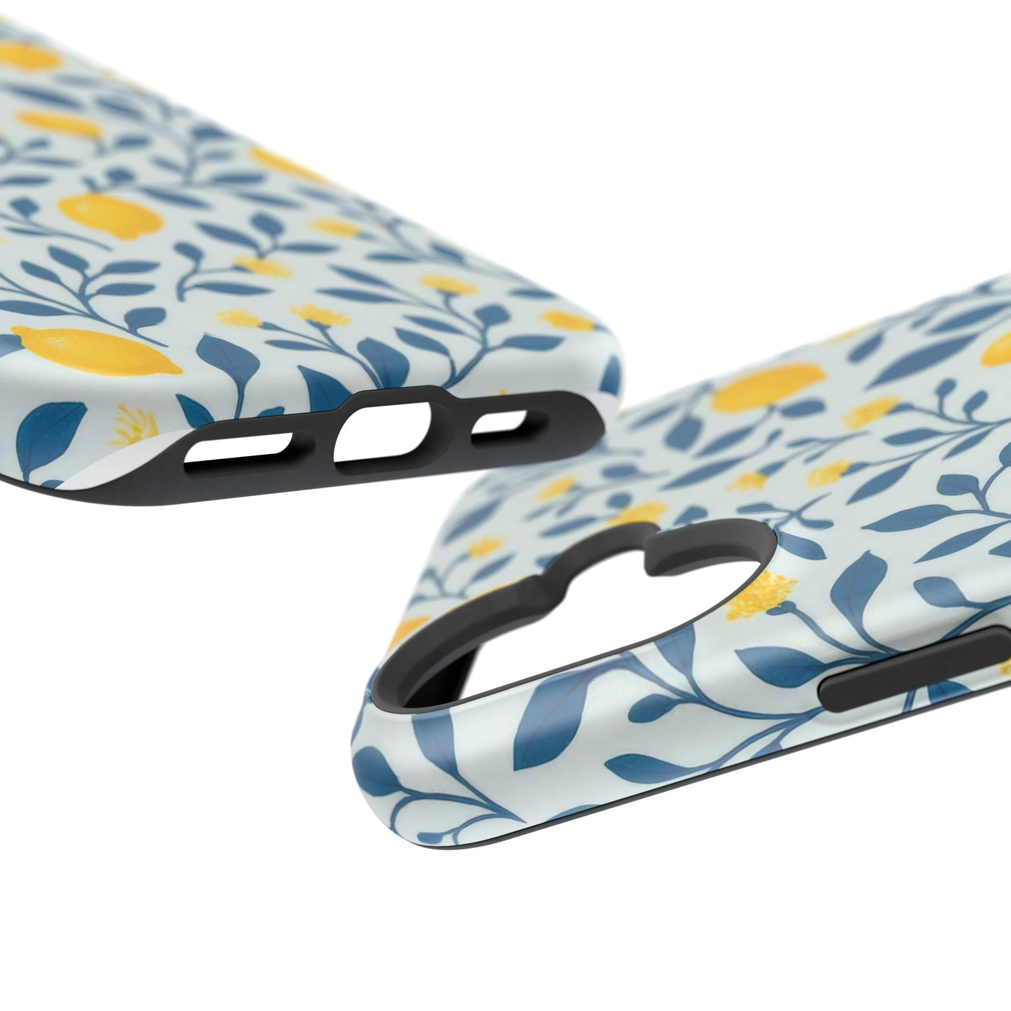 Phone Case — Lemon Branch Magnetic Impact-Resistant Case IPhone Case For Girl,Summer Vibes.