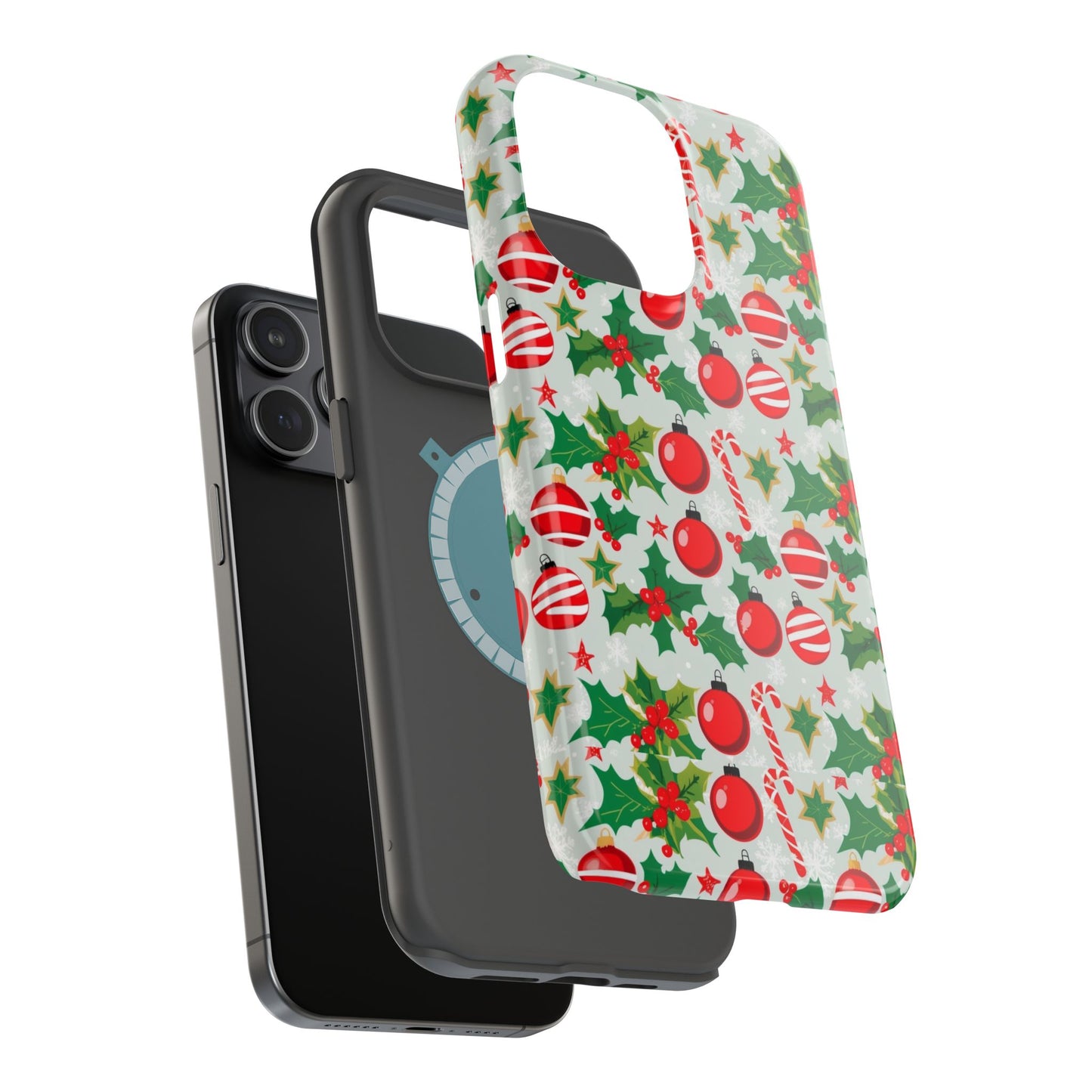 Festive Holiday Phone Case - Magnetic Impact-Resistant, Christmas Decor, Gift for Mom, Winter Vibes, Unique Phone Accessories