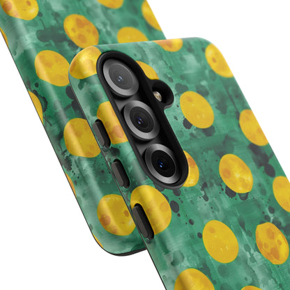 Tough Cases With a Green Color And Yellow ,A Perfect Gift For A Girl