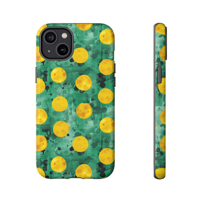 Tough Cases With a Green Color And Yellow ,A Perfect Gift For A Girl