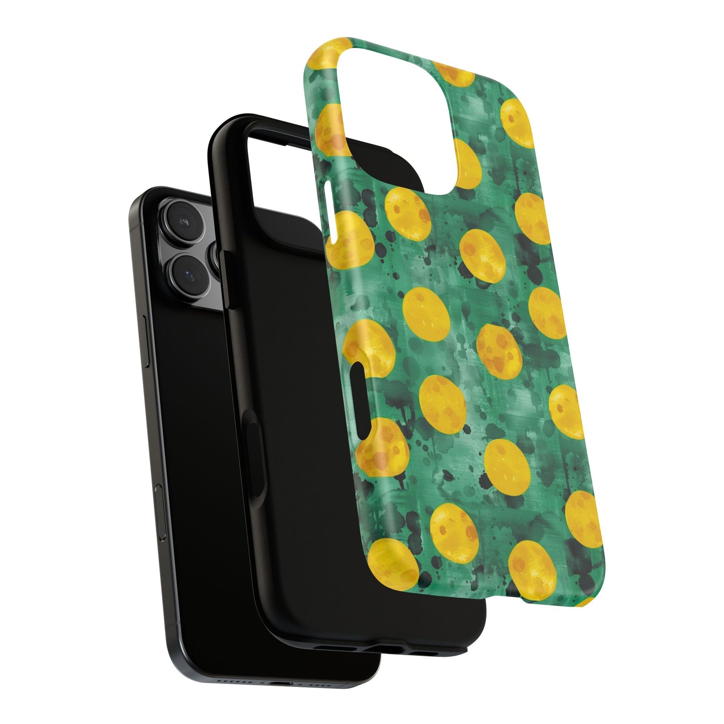 Tough Cases With a Green Color And Yellow ,A Perfect Gift For A Girl
