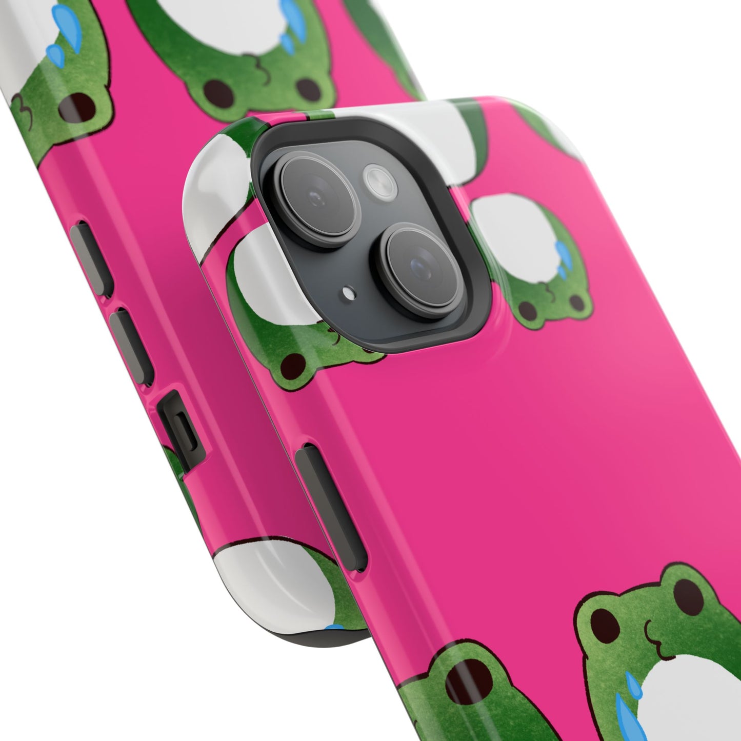 Colorful Frog Phone Case, Cute Protective Phone Cover, Fun Kawaii Mobile Accessories.