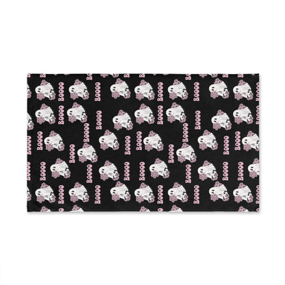 Cute Ghost Hand Towel - Perfect for Halloween Decor, Kitchen, Bath, Gifts, Spooky Vibes, Boo Design