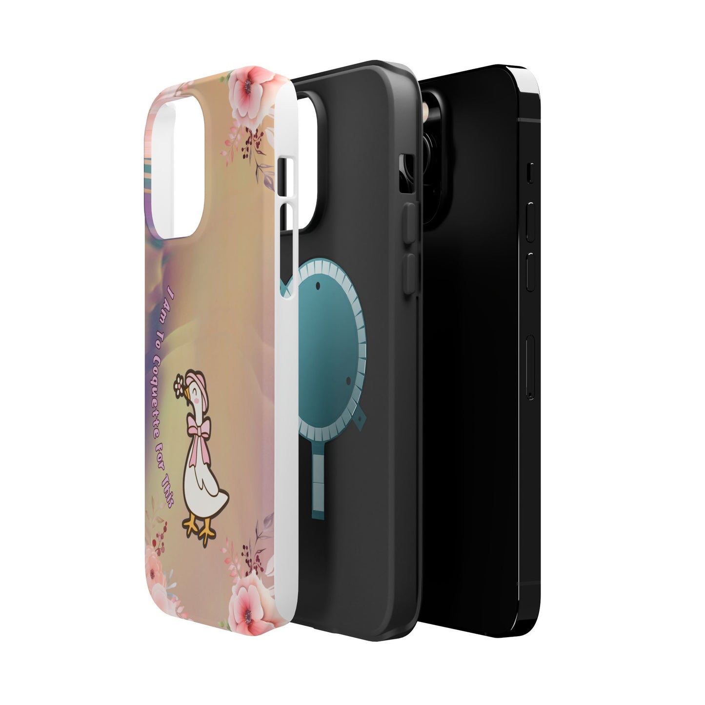 Magnetic Impact-Resistant Cases for animals lovers and coquette girl ,perfect gift for her .