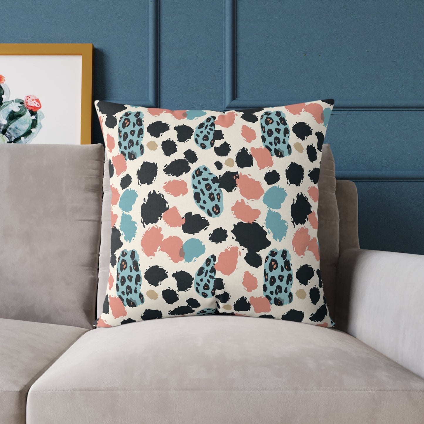 Square Poly Canvas Pillow