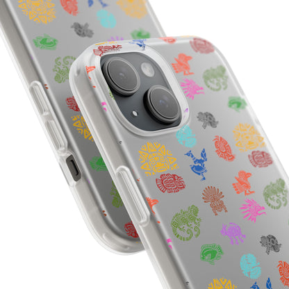 Colorful Animal Flexi Cases for Phones | Gift for Animal Lovers