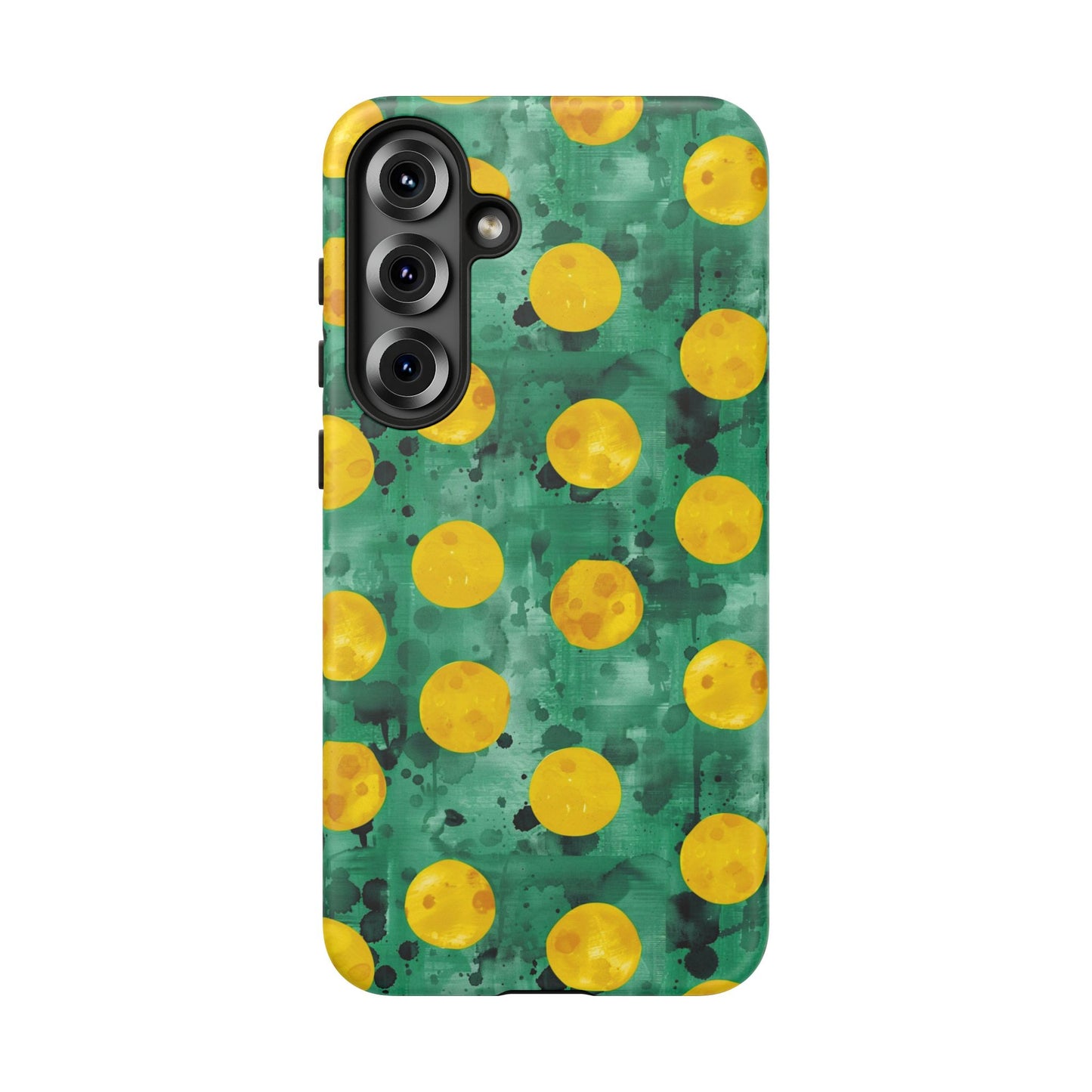 Tough Cases With a Green Color And Yellow ,A Perfect Gift For A Girl
