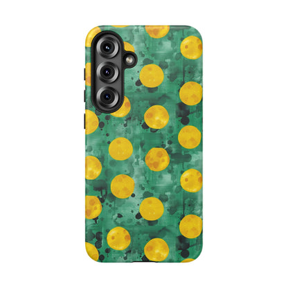 Tough Cases With a Green Color And Yellow ,A Perfect Gift For A Girl