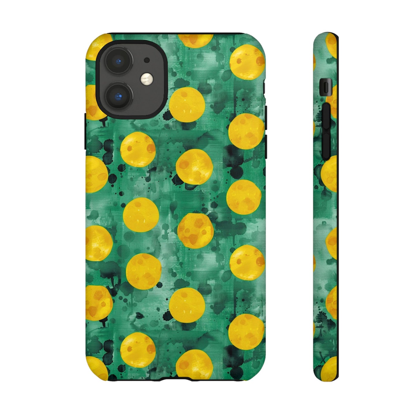 Tough Cases With a Green Color And Yellow ,A Perfect Gift For A Girl
