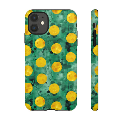 Tough Cases With a Green Color And Yellow ,A Perfect Gift For A Girl