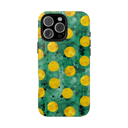 Tough Cases With a Green Color And Yellow ,A Perfect Gift For A Girl