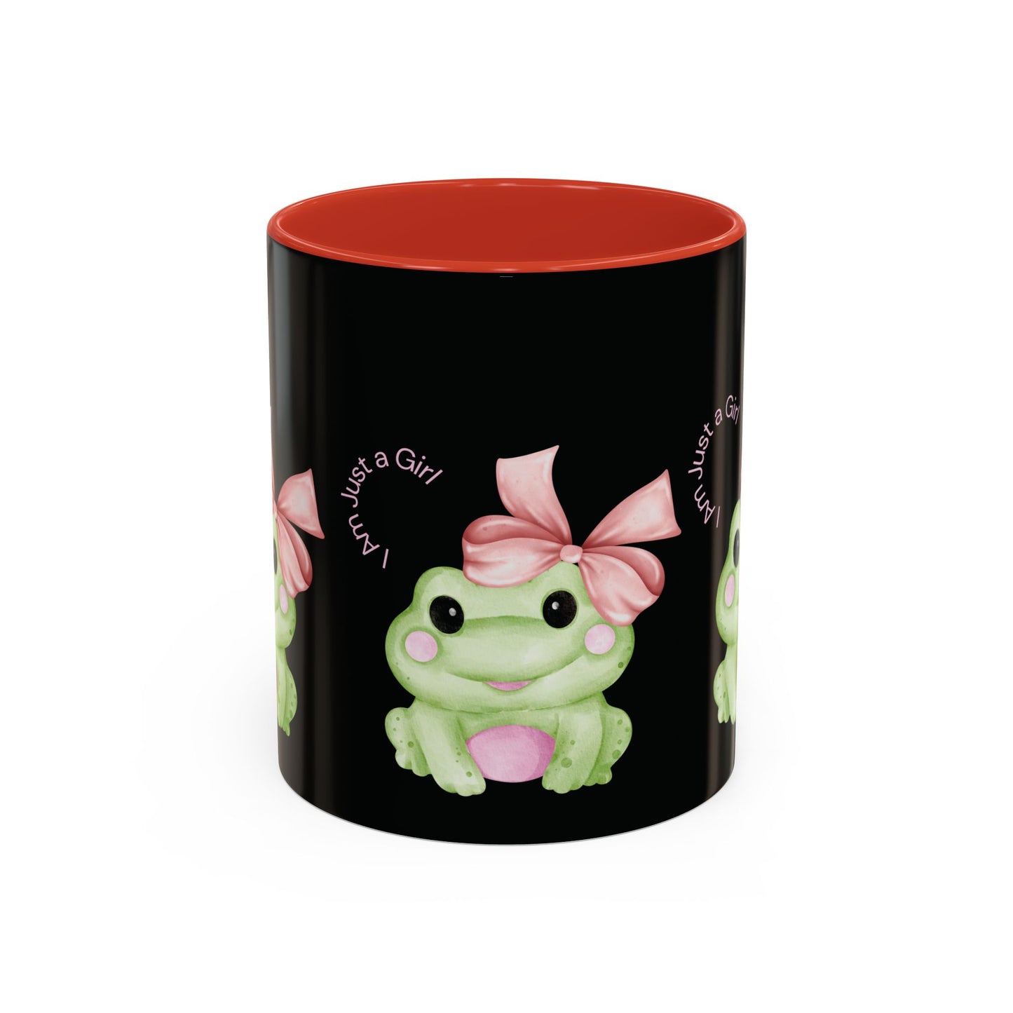 Cute Frog Accent Coffee Mug - Perfect for Girls, Gift for Coffee Lovers, Funny Frog Mug, Animal Lover Gift, Office Mug