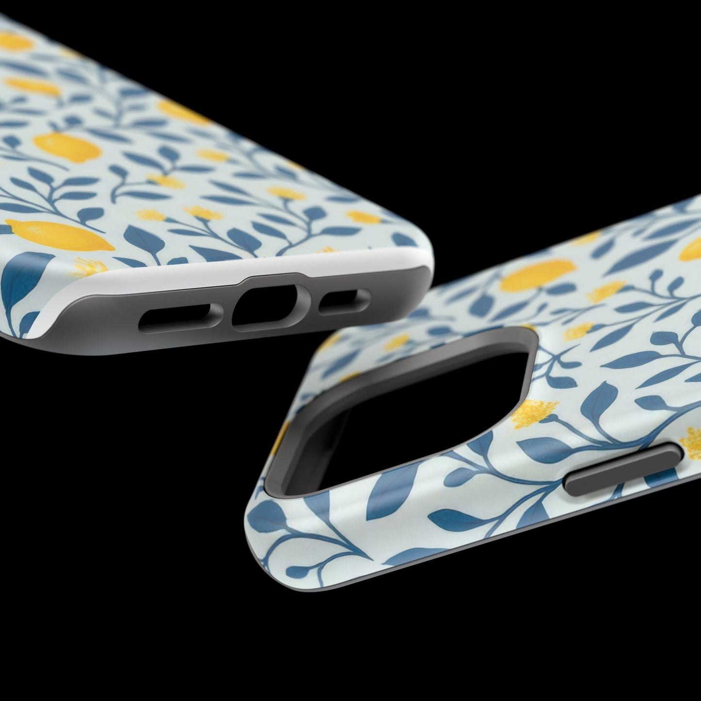 Phone Case — Lemon Branch Magnetic Impact-Resistant Case IPhone Case For Girl,Summer Vibes.