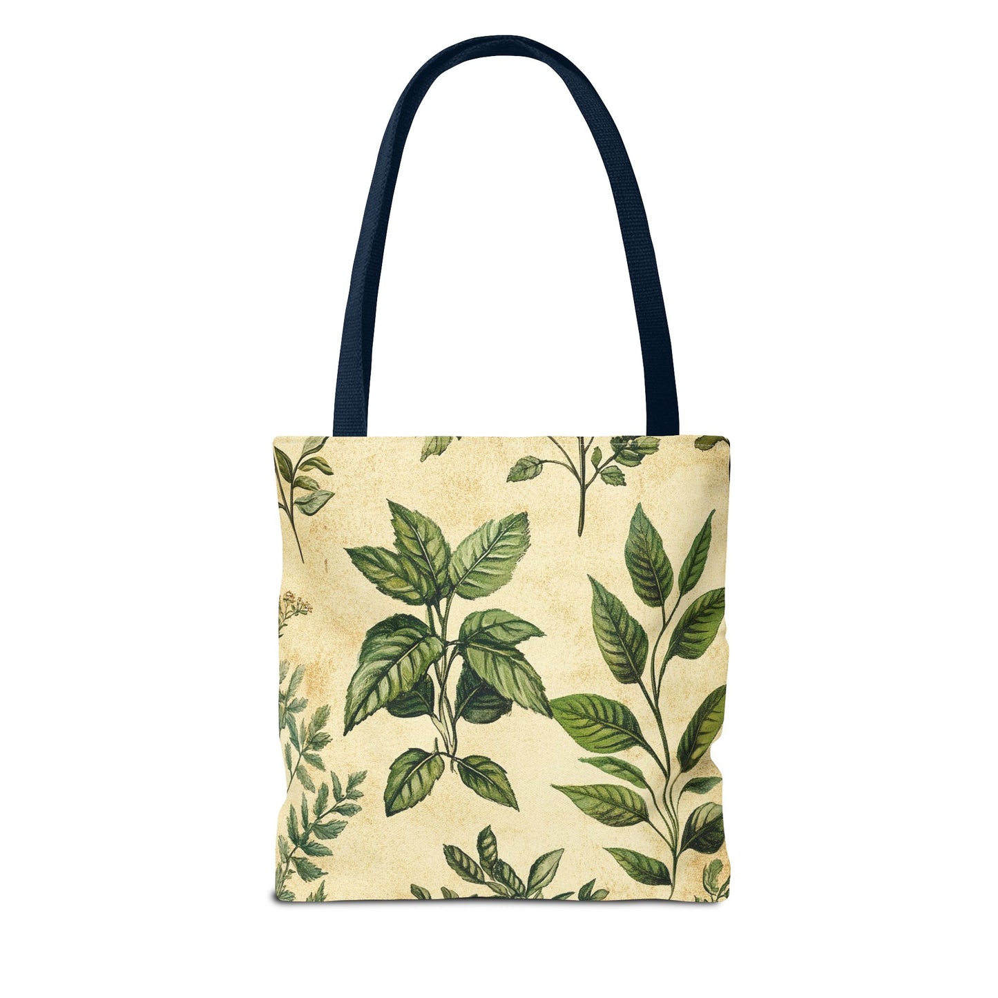 Vintage Floral Tote Bag — Botanical Garden Print AOP